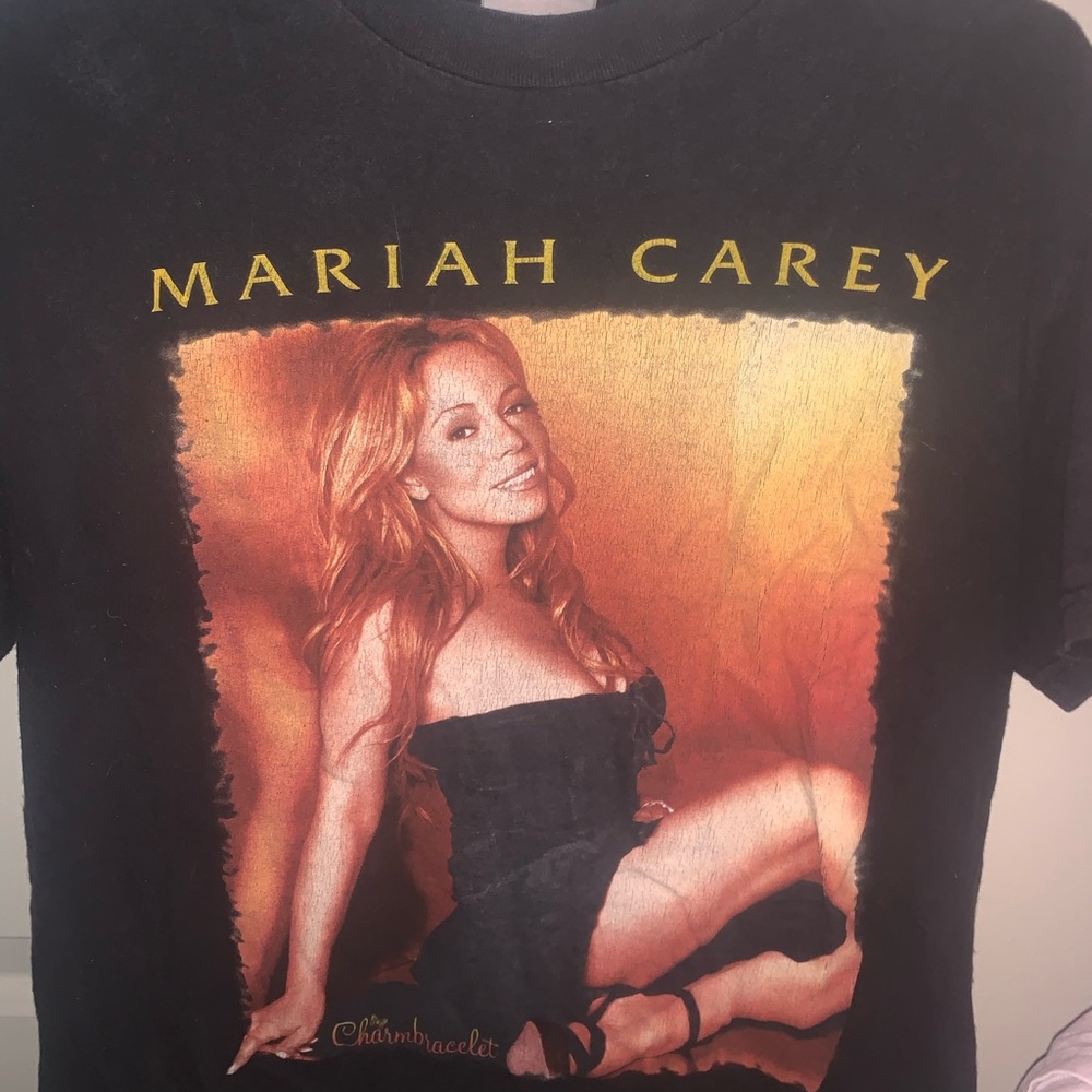 Mariah Carey 2003 Charmbracelet Tour tee
